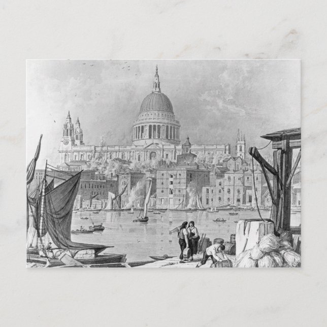 Carte Postale Cathédrale Saint-Paul (Devant)