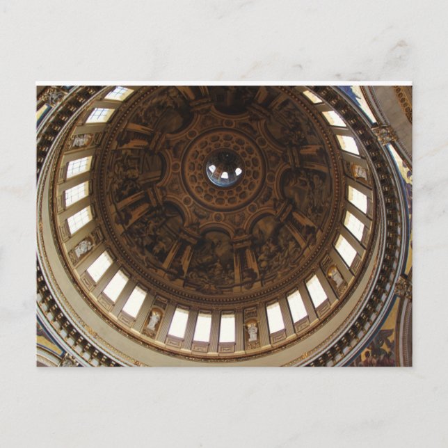 Carte Postale Cathédrale Saint-Paul, Londres (Devant)