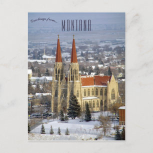 Carte Postale Cathédrale Sainte-Hélène à Helena Montana