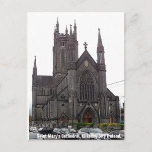 Carte Postale Cathédrale Sainte-Marie, ville de Kilkenny Irlande