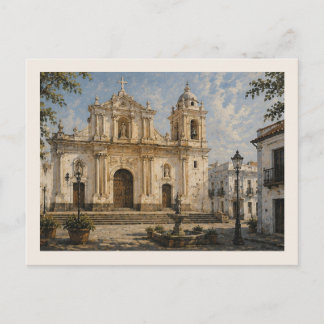 Carte Postale Cathédrale San Juan Bautista – Vieux San Juan