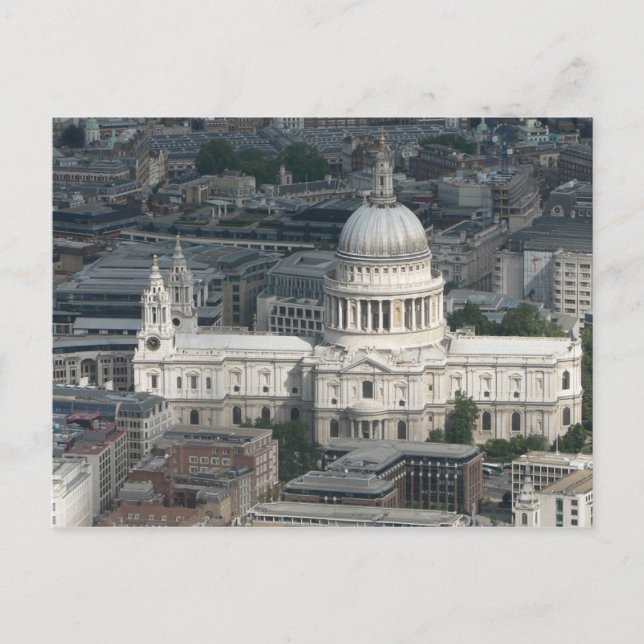 Carte postale Cathédrale St. Paul, Londres Royaume (Devant)
