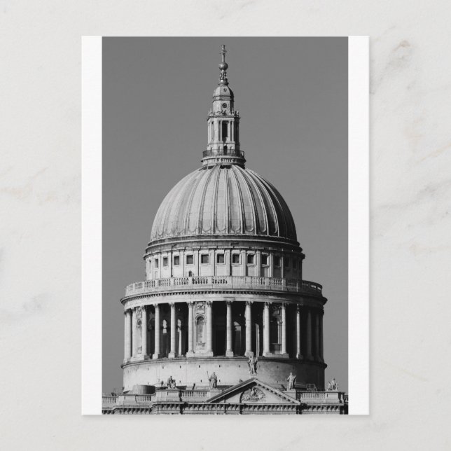 Carte Postale Cathédrale St Pauls Londres (Devant)