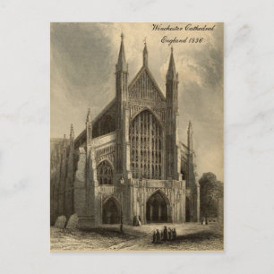 Carte Postale Cathédrales d'Angleterre Série : Winchester 1836