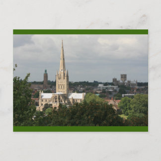 Carte Postale Cathédrales de Norwich.