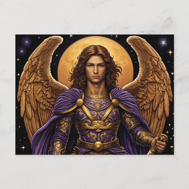 Carte postale catholique St Michael Archangel (Devant)