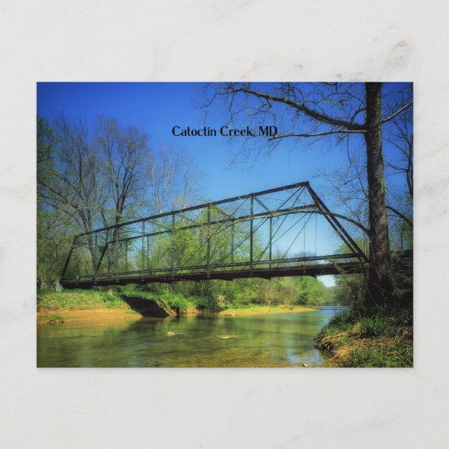 Carte Postale Catoctin Creek, Maryland (Devant)