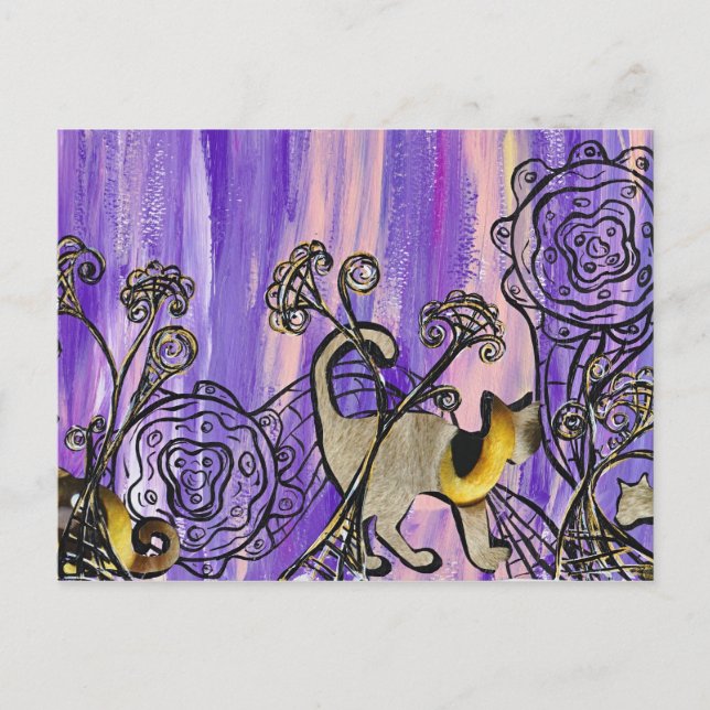 Carte postale Cats Eyes (Devant)