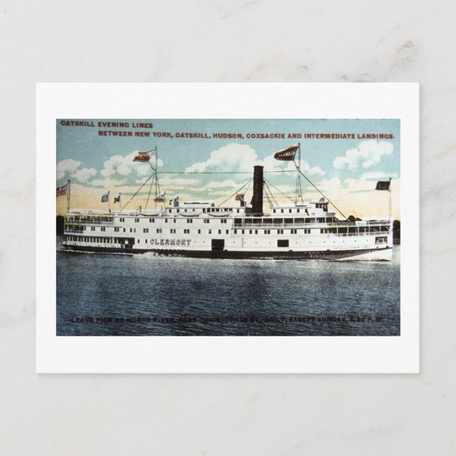 Carte Postale Catskill Evening Lines - Le Clermont (Devant)