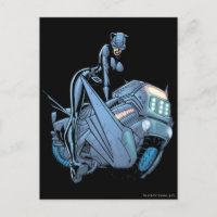 Catwoman et vélo