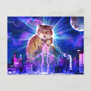 Carte Postale Catzilla