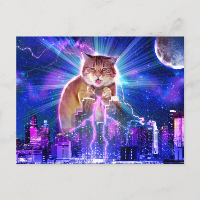 Carte Postale Catzilla (Devant)