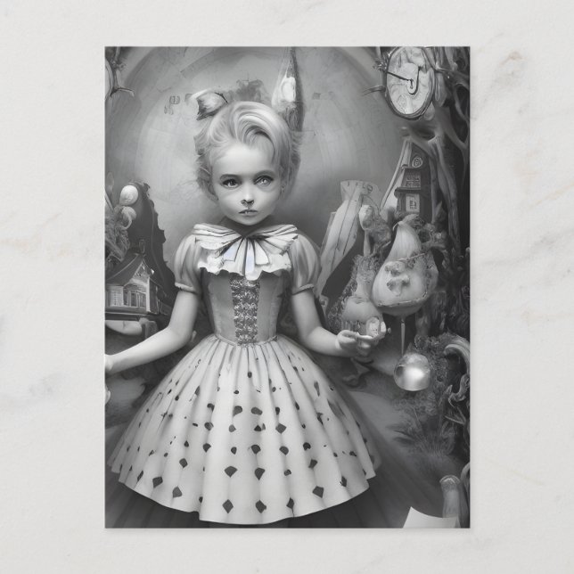 Carte postale Cauchemar au pays des merveilles (Devant)