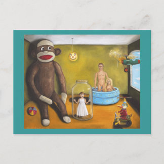 Carte Postale Cauchemar de la salle de jeu 2