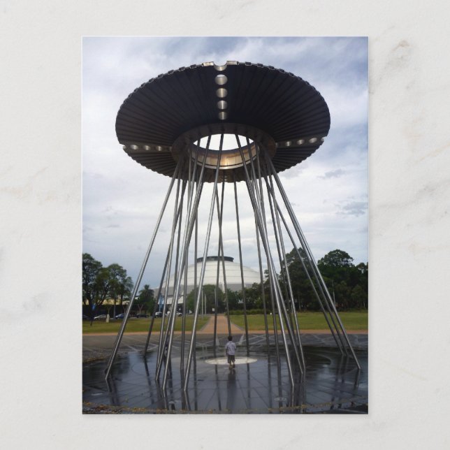 Carte Postale cauldron du stade (Devant)