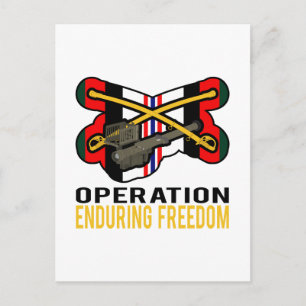 Carte Postale Cavalerie Stinger OEF
