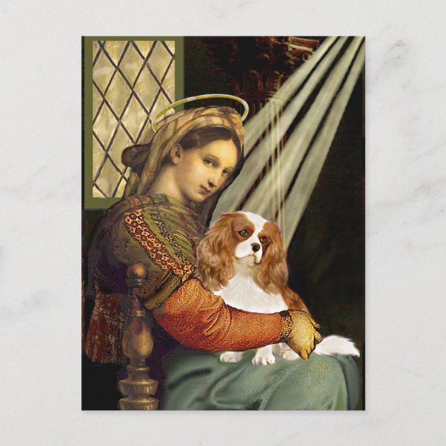 Carte Postale Cavalier 2 (Bl) - Madone (Devant)