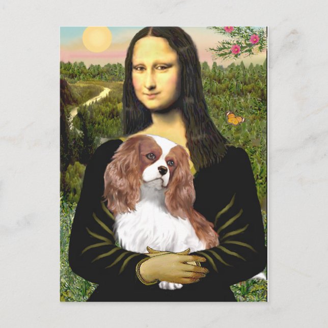 Carte Postale Cavalier 2 (Bl) - Mona Lisa (Devant)