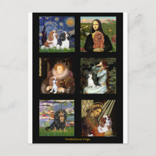 Carte Postale Cavalier Chef-d'œuvre de l'art célèbre Composite (