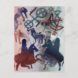 Carte Postale Cavaliers Pictish 1996