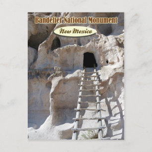 Carte Postale Cavates au monument national de Bandelier, NM