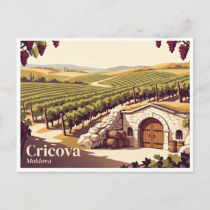 Carte Postale Cave de Cricova Moldavie