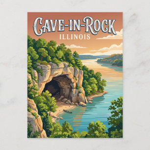 Carte Postale Cave-in-Rock Illinois