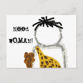 Carte Postale Caveman Ghost