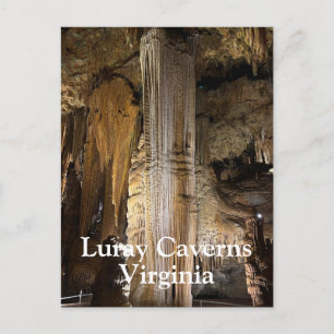 Carte Postale Cavernes Luray en Virginie