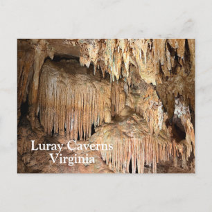 Carte Postale Cavernes Luray en Virginie