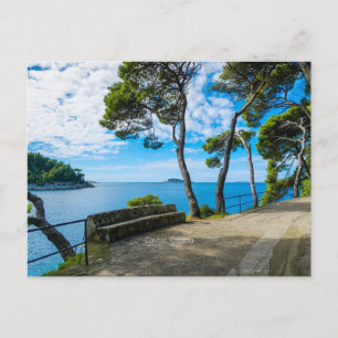 Carte Postale Cavtat, Croatie photo pittoresque,