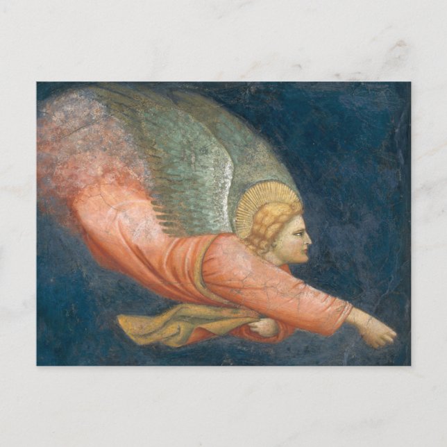 Carte postale CC0508 Flying angel (suiveur Giotto) (Devant)