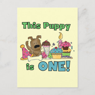 Carte Postale Ce chiot est un tee-shirt et un cadeau