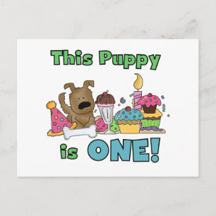 Carte Postale Ce chiot est un tee-shirt et un cadeau