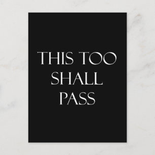 Carte Postale Ce Devis Devrait Également Passer Des Citations In