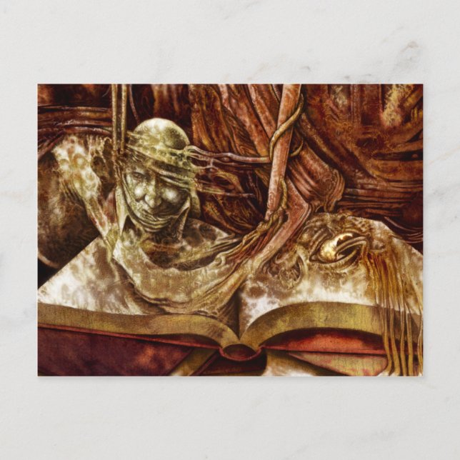 Carte Postale Ce Livre Est Hanté (Devant)