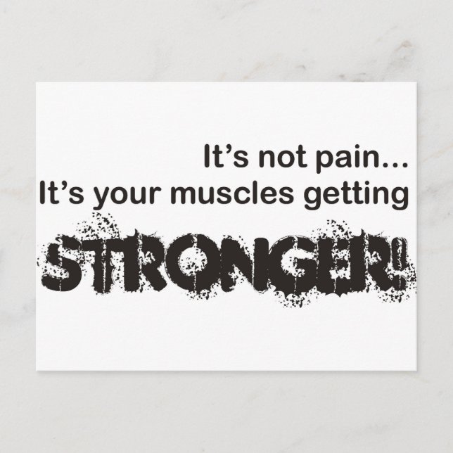 Carte Postale Ce N'Est Pas La Douleur... (Devant)