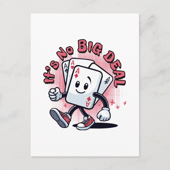 Carte Postale Ce n'est pas un gros problème (Devant)