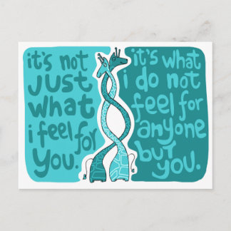 Carte Postale Ce que je ressens