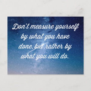 Carte Postale Ce que vous ferez Citer