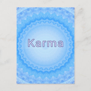 Carte Postale Ce Qui Se Passe...Soft Pastel Positive "Karma"