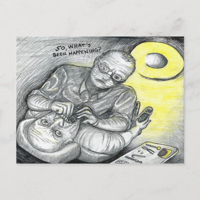 Carte Postale Ce qui s'est passé (Devant)