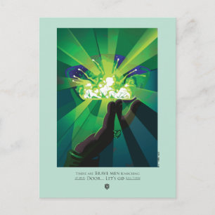 Carte Postale Ce sont des hommes courageux qui frappent à notre