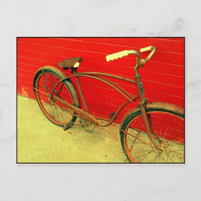 Carte Postale Ce vélo est une oeuvre d'art bien aimée ! (Devant)