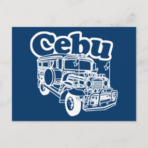 Carte Postale Cebu Jeepney