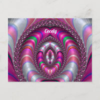 CECELY ~ Motif Fractal 3D Rose ~
