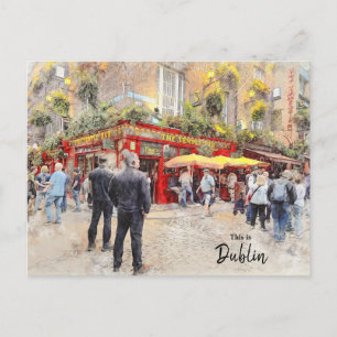 Carte Postale Ceci est Dublin-Irlande