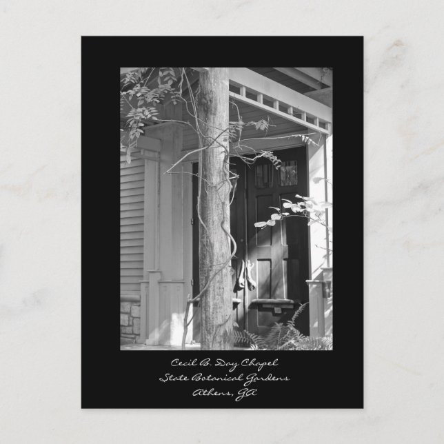 Carte Postale Cecil B. Chapelle de jour, Jardins botaniques, Ath (Devant)