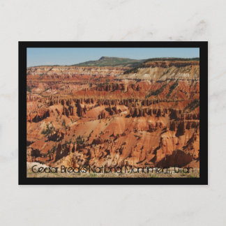 Carte Postale Cedar Breaks Monument National