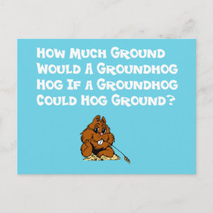 Carte Postale Celebrate Groundhog Day Postcard